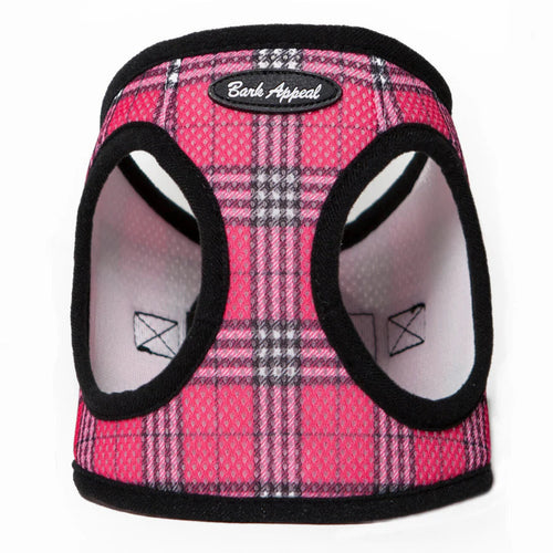 Bark Appeal Mesh Step-In Harnesses (Plaid or Camo)